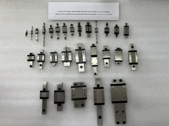 Mgn7 Mgn9 Mgn12 Stainless Steel Miniature Linear Guide Rail Linear Guideway